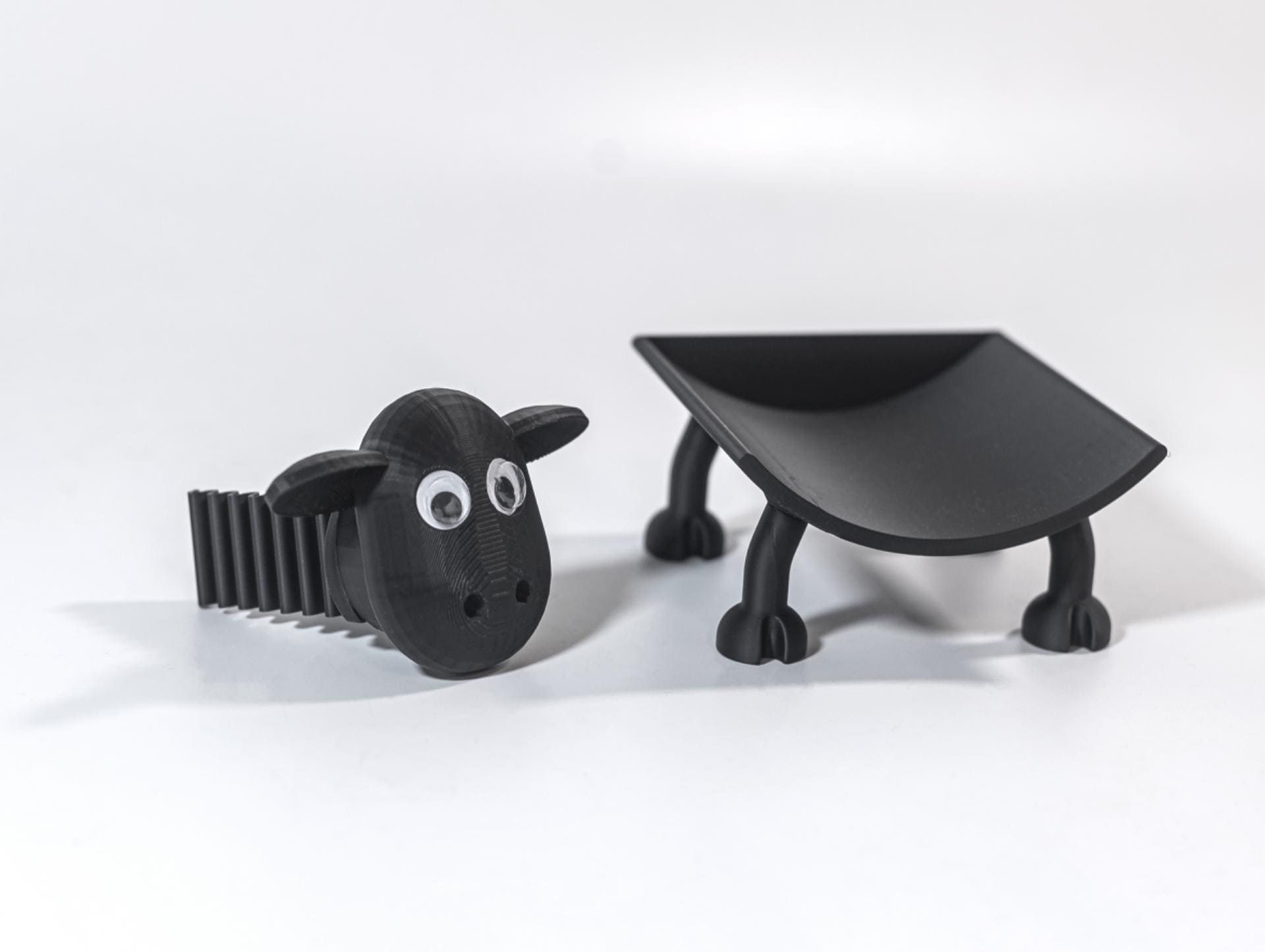 Sheep Toilet Paper Holder | Farmhouse Bathroom Decor | Animal Toilet Paper Stand