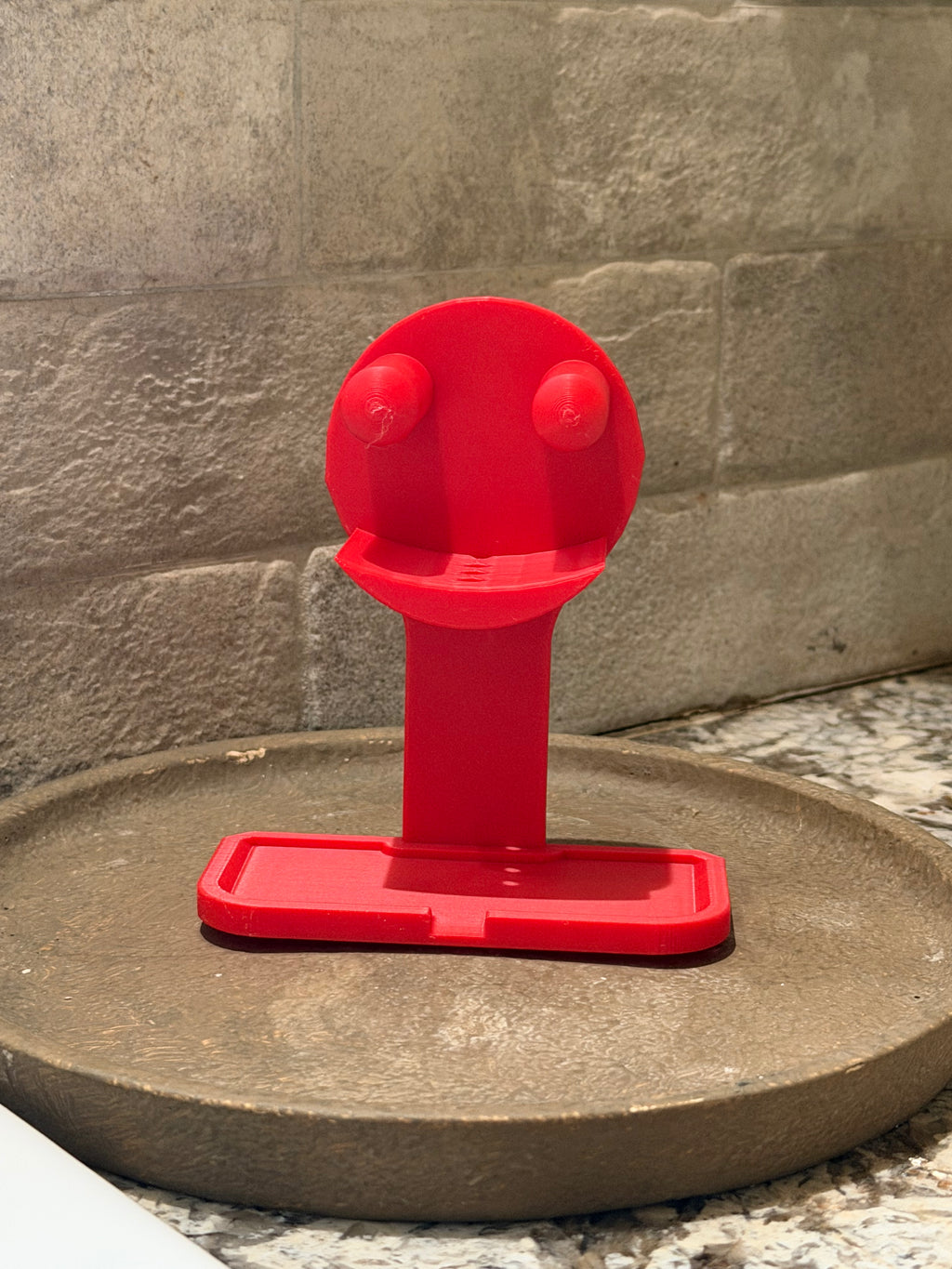 Scrub Daddy Sponge Holder – Minimalist Sink Organizer – 3D Printed Kitchen Accessory – Funny & Functional Gift