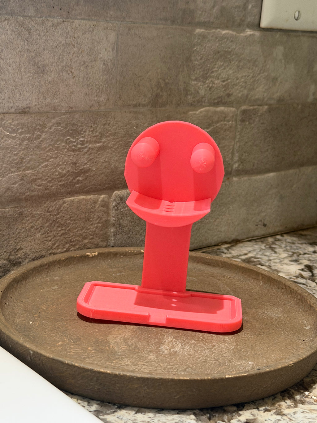 Scrub Daddy Sponge Holder – Minimalist Sink Organizer – 3D Printed Kitchen Accessory – Funny & Functional Gift