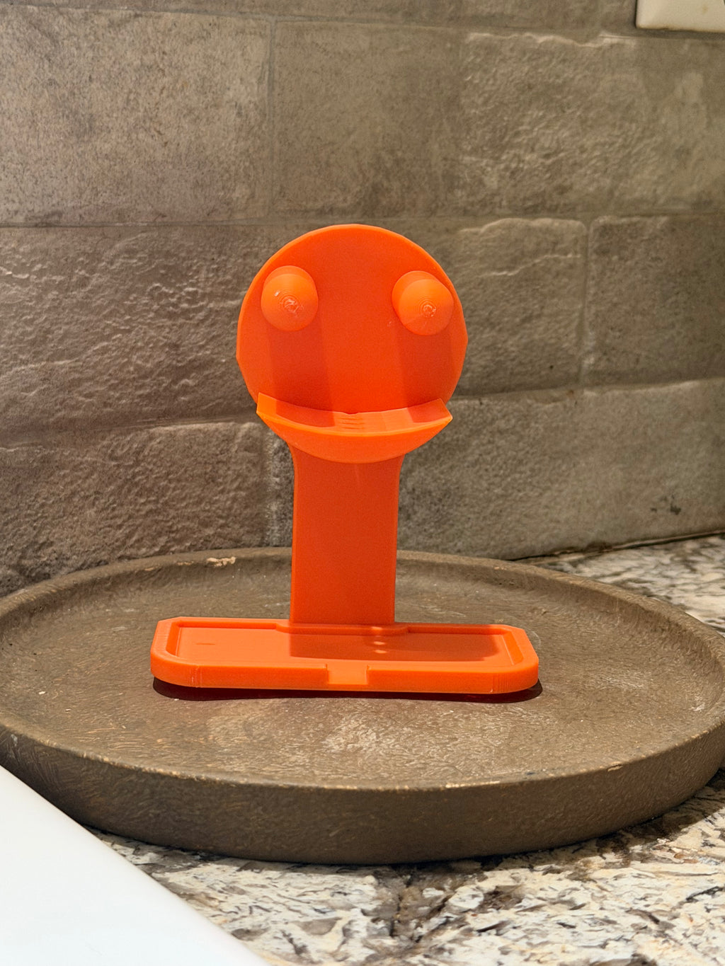 Scrub Daddy Sponge Holder – Minimalist Sink Organizer – 3D Printed Kitchen Accessory – Funny & Functional Gift