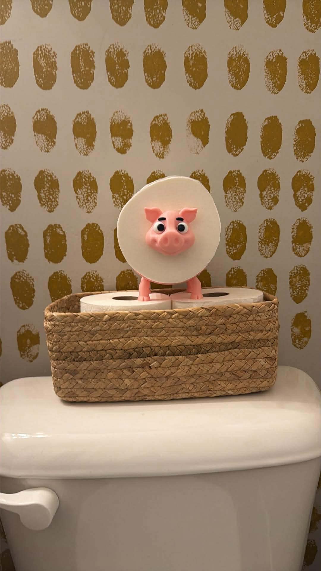 Wilbur the Pig – 3D Printed Farmhouse Decor