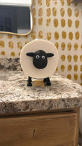 Sheep Toilet Paper Holder | Farmhouse Bathroom Decor | Animal Toilet Paper Stand